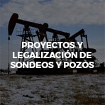 Proyectos y legalización de sondeos y pozos