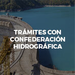 Trámites con confederación hidrográfica
